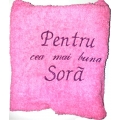 Prosop brodat, Pentru cea mai buna sora!